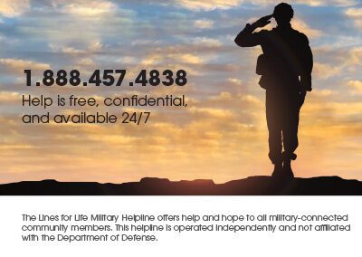 Military Helpline Flyer