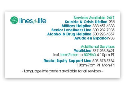 2024 Lines for Life All Lines Business Card 3.5×2