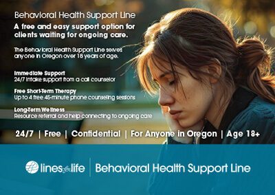 2024 Behavioral Health Support Line Post Card 7×5