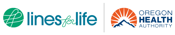 Lines for Life | Oregon Health Authority lfl oha logo lockup