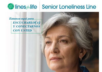 2026 Senior Loneliness Flyer Spanish