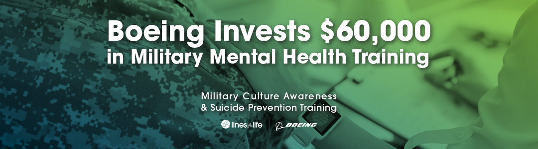 Boeing Invests in Military-Support Training with Major Gift to Lines for Life