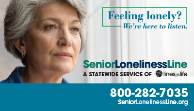 2026 Senior Loneliness Card Woman